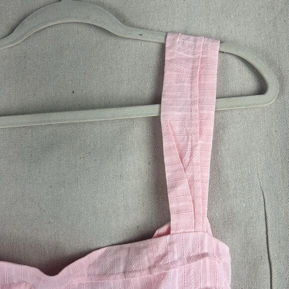 Princess Polly Anyone But You Pink Mini Dress Tie Back Bow Sweet Sleeveless Sz 4 - Picture 11 of 16